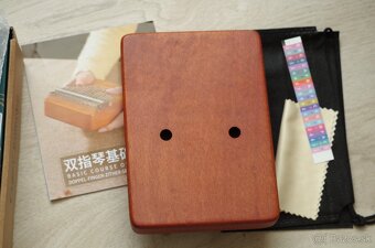 Kalimba 21 tónová s rezonančným otvorom - 3