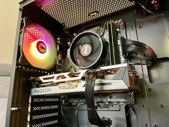 Herný PC - 5 5500/RX 6600 XT 8GB/16GB RAM/512GB SSD - 3