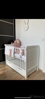 Detska postielka s matracom a uloznym boxom - 3
