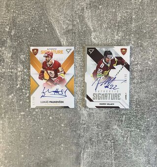 Hokejové kartičky podpísané TIPOS EXTRALIGA + repre - 3