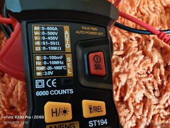 Predam digital kliestovy multimeter ac/dc - 3