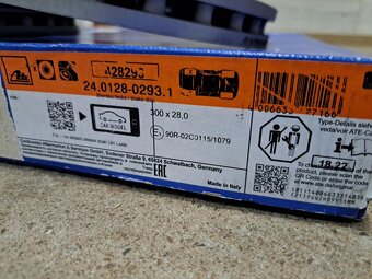 FORD TRANSIT 2006-2014, PREDNÉ BRZDY KOMPLET ATE ORIGINAL - 3