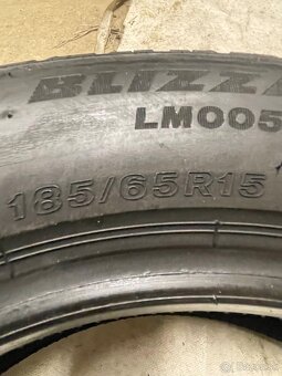 Bridgestone 185/65 R15 zimné - 3