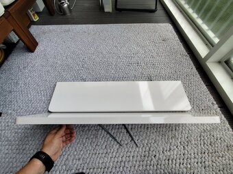 Plávajúca polica, polička  biela - 3