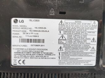 Televízia LG do kamiónu/auta - 3