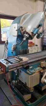 Frézka FA 4V po generální opravě, r. 2009 - 3