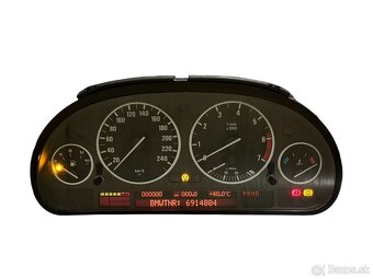 BMW E39 budíky prístrojový panel tachometer HIGH benzín - 3
