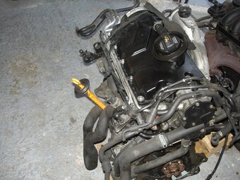 skoda octavia 2 motor 1,9 tdi 77kw bxe agregat, diely - 3