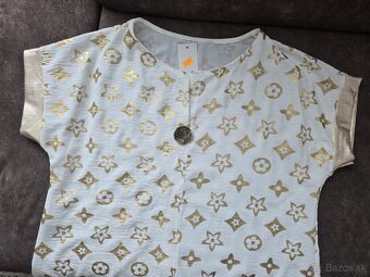 Tricko so zlatou potlacou M/L/XL - 3