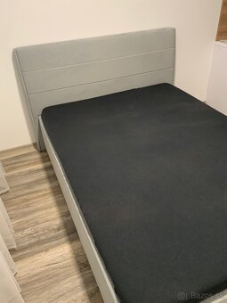 Čalúnená posteľ 140x200 s úložným priestorom - 3