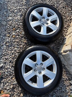 5x112 17 Audi originál zimné pneu Continental Winter šport - 3