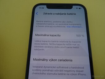 iPhone 12 PRO 256GB GRAPHITE - ZÁRUKA 1 ROK - 100% BATERIA - 3