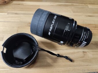 Predám zrkadlový teleobjektív Minolta AF 500. - 3
