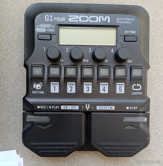 Predám Zoom G1 Four - 3
