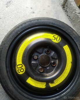 Dojazdova rezerva dojazdovka 4x100 R14 tenka a 4x98 R13 R15 - 3