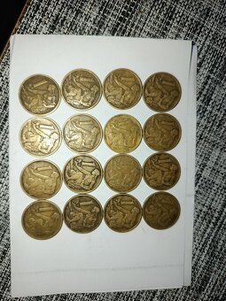 1koruna 1957,1958,1959,1960 - 3