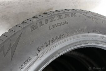 BRIDGESTONE..6MM..Zimné Pneumatiky..215/55 r16 - 3