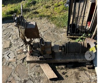 Predám navijak z PV3S za traktor ,lištová kosačka za traktor - 3