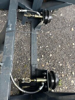 Brzdový valec na prives , vlečka s držiakom - 3