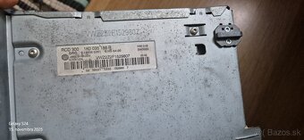 Autorádio RCD 300 s kódom - 3