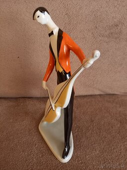 Soska art deco Zsolnai porcelan - 3