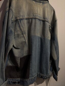Washed riflová bunda košeľa LEVIS - 3