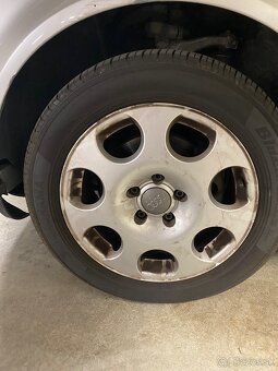 Disky Audi 5x112 R16, Letné Pneu 205/55 R16 7J - 3
