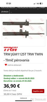 Predne tlmiče BMW E90/91 - 3