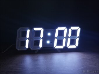 LED hodiny s alarmom - 3