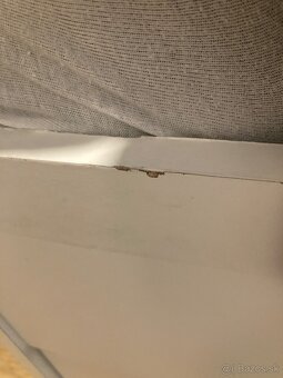 Predám výsuvnú posteľ 90x200 zn Mobelix v bielej farbe - 3