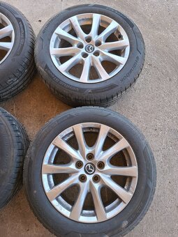 5x114.3 elektróny Mazda R17 letné pneumatiky - 3