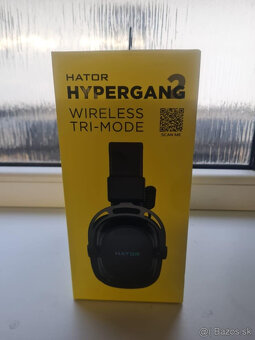 Predám slúchadlá HATOR Hypergang 2 wireless tri -mode - nove - 3