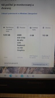Lenovo G505s - AMD A10 5750M, 8GB RAM, 120GB SSD, 2GB VGA - 3