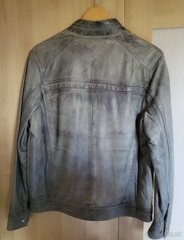 Pánska kožená bunda - 3