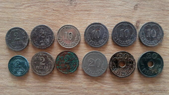 Staré maďarské pengo a fillér - 3