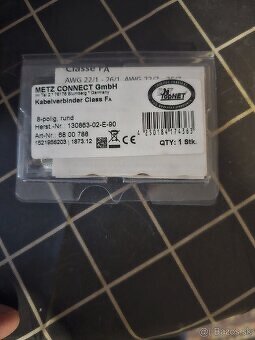 Metz predlzenie datove Kablu cat 7a - 3