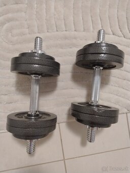 Jednoručky 2x15kg - 3