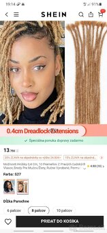 Nove dredy 21 cm - 3