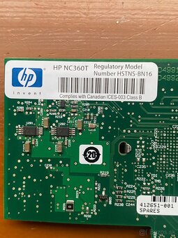 Predam sietove karty HP NC360T - 3