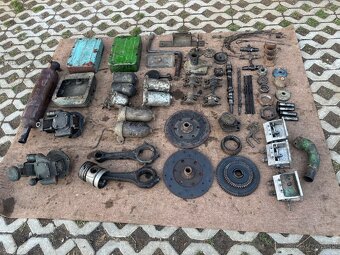 Diely motor zetor 25 - 3