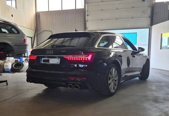 A6 C8 Sline čierne koncovky a difúzor - 3