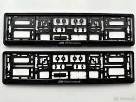 BMW M Performance gel podložka pod ŠPZ - 3