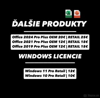 Microsoft Office 2021 Pro Plus licencia - doživotná - 3