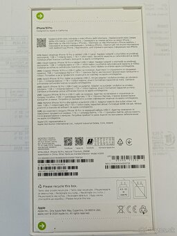 Apple iPhone 16 PRO 256GB NEROZBALENY - 3