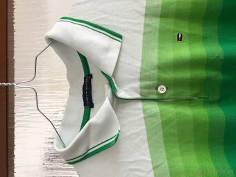 TOMMY HILFIGER originál limetkove damske polotricko - 3