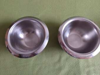 Nádoba na chladenie Šampanského +2 misky nerezove - 3