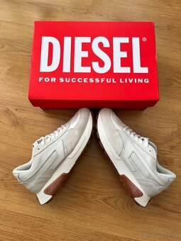 Dámske tenisky DIESEL SNEAKERS TYCHE WHITE, EUR 39, CM 25,5 - 3