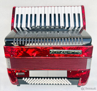 Nový akordeón BELTUNICA VIVALDI 80 basový- krásny zvuk, ľahu - 3