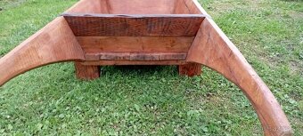 Starý drevený fúrik - 3