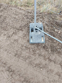 Dočasný plot, plechové dielce - 3